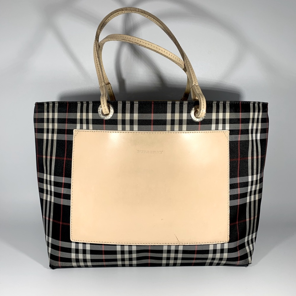 ❤️BURBERRY❤️ Classic Black Check Tote Bag